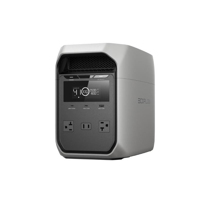 ECOFLOW DELTA 3 Classic, Lifepo4 Battery, Solar Generator, Fast Charging, Portable Power Station for Home Backup Power