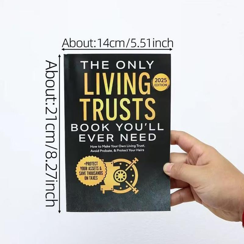 How to Create Your Own Living Trust , Essential Guide for Estate Planning, Comprehensive Step-By-Step Instructions,Notbook