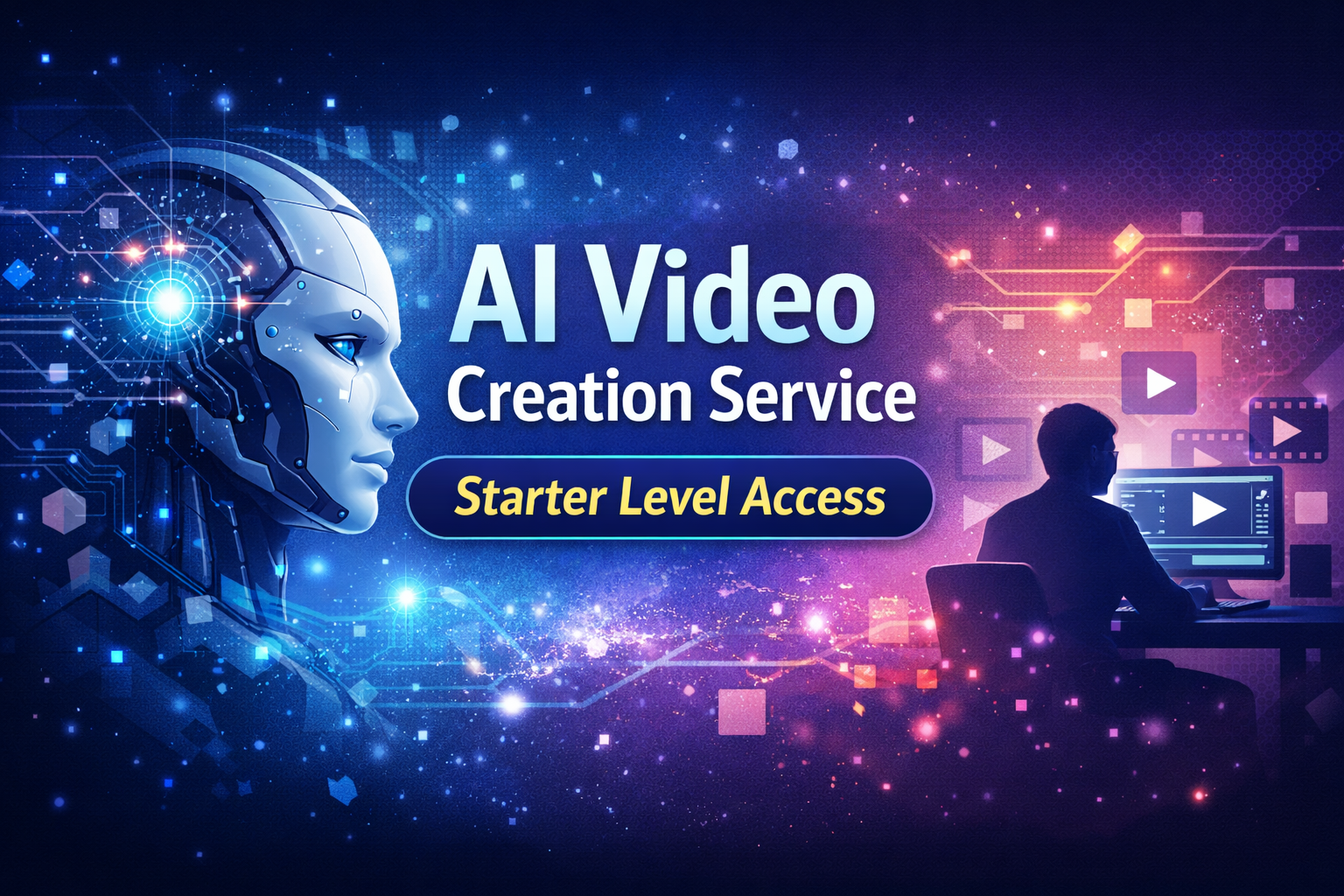 AI Video Creation Service – Starter Level (Manual Delivery)